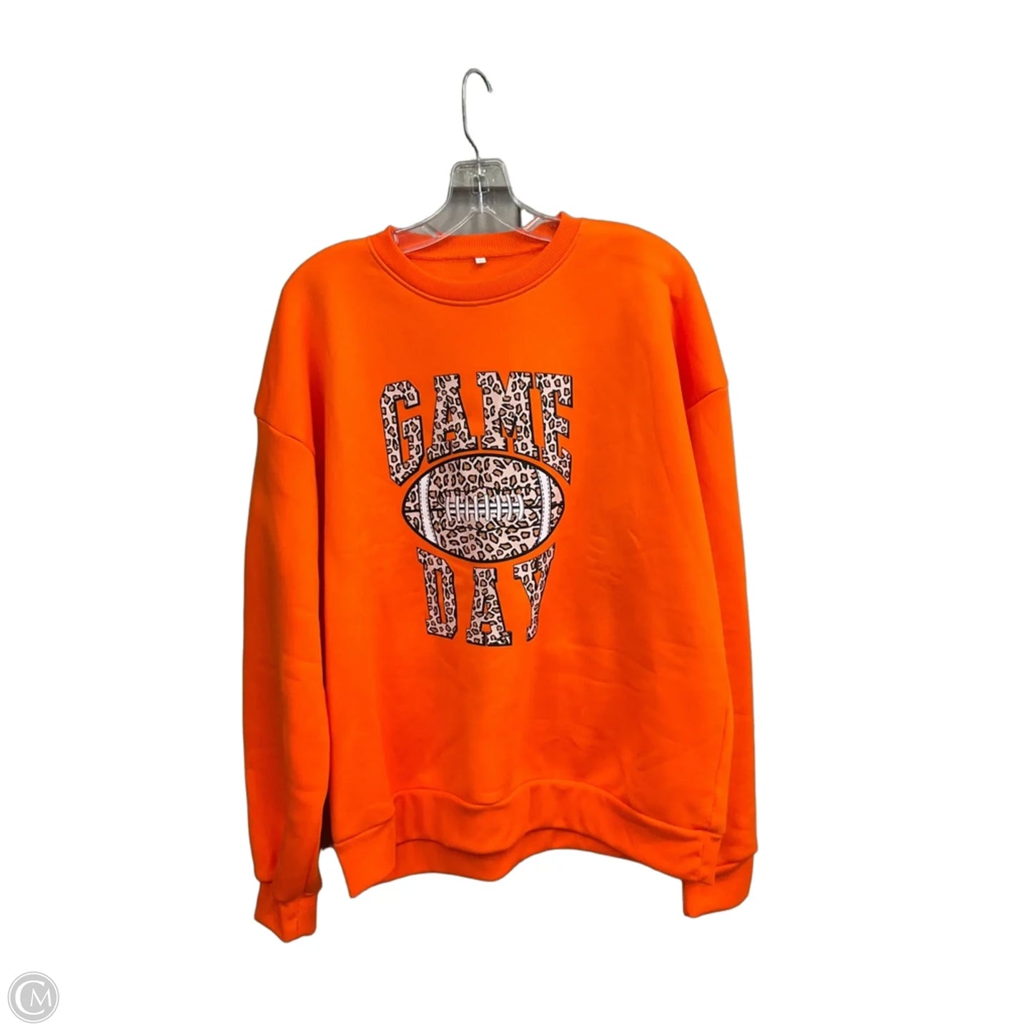 Sweatshirt Crewneck By Cme In Orange, Size: Xl
