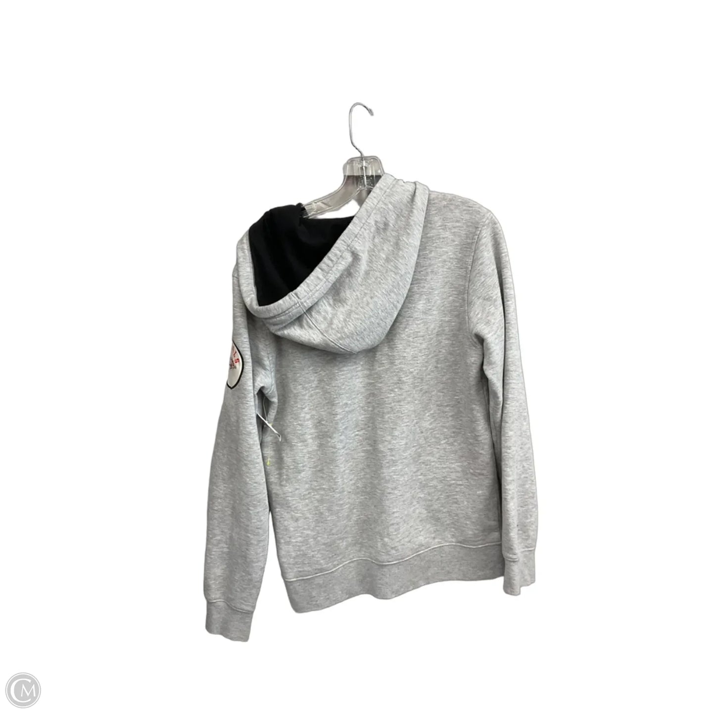 Sweatshirt Hoodie By Fanatics In Grey, Size: S