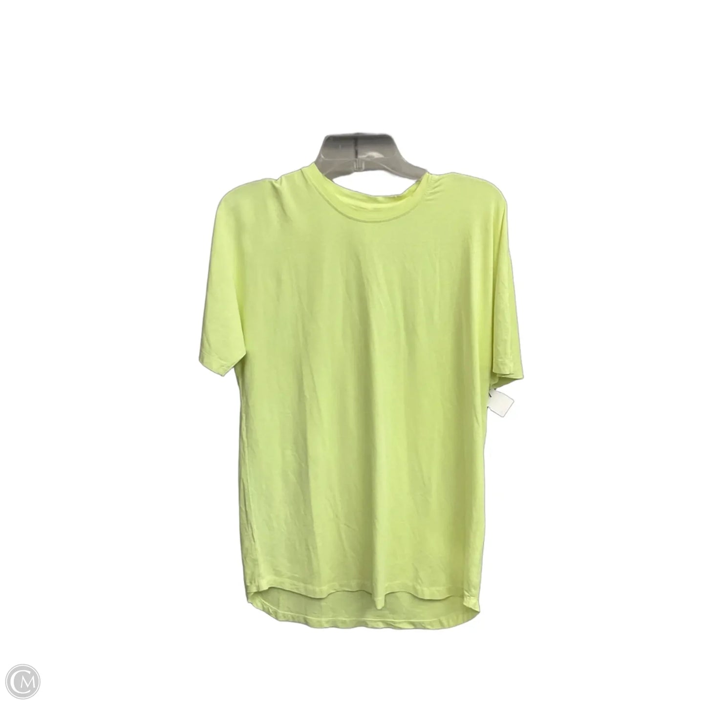 Top Short Sleeve Basic By Lululemon In Green, Size: 4