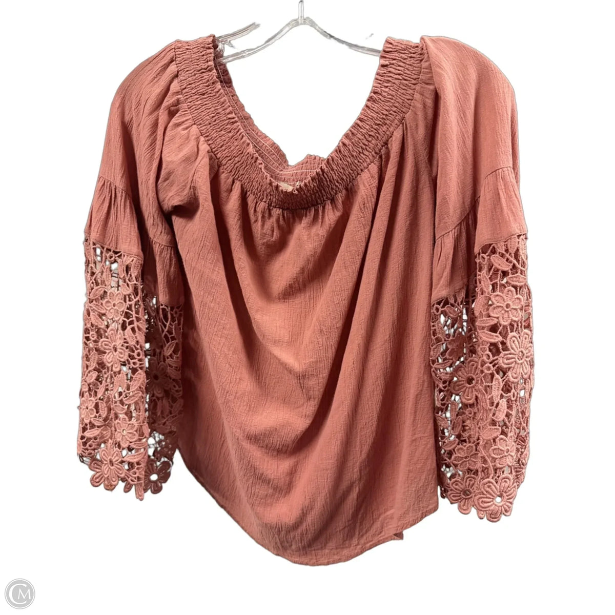 Top Long Sleeve By Listicle In Pink, Size: S