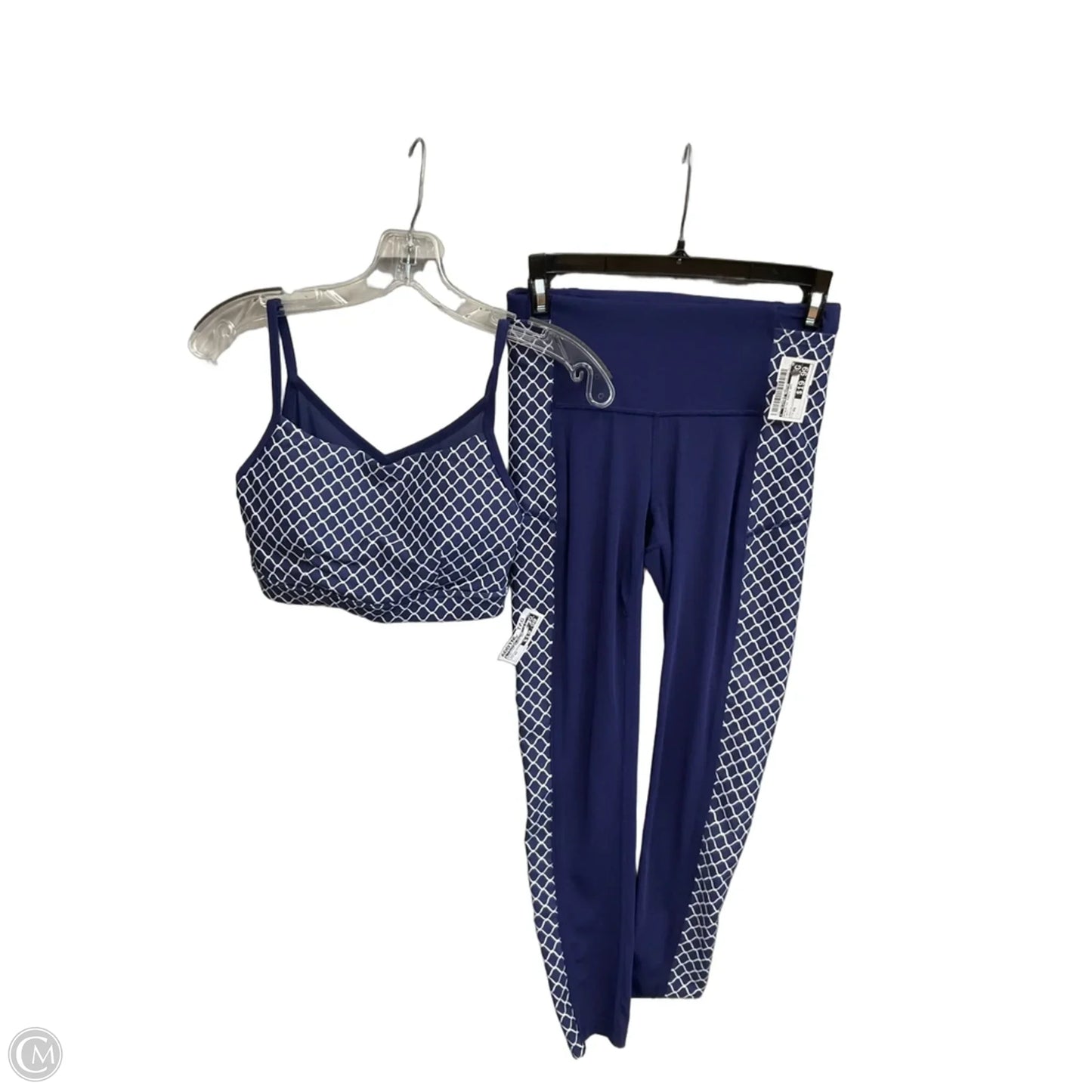 Athletic Pants 2pc By Clothes Mentor In Navy, Size: Xs