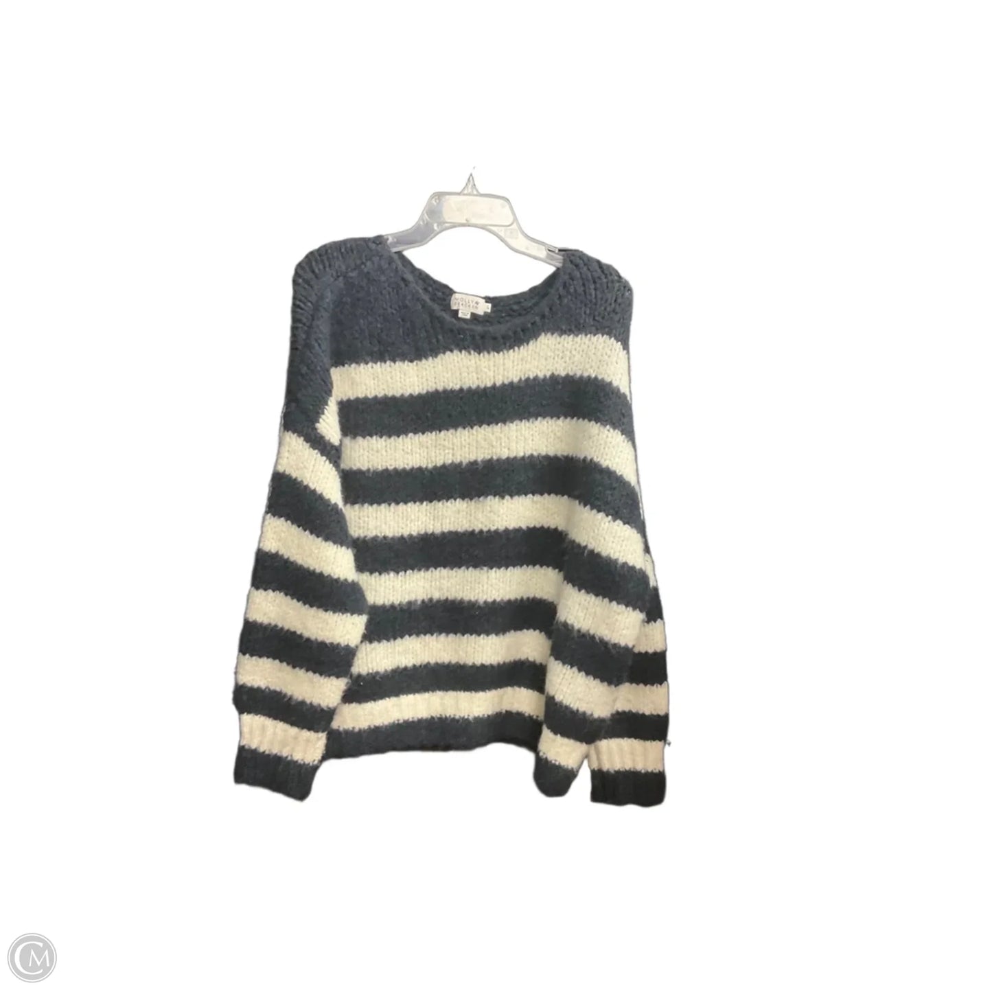 Sweater By Molly Bracken In Striped Pattern, Size: L
