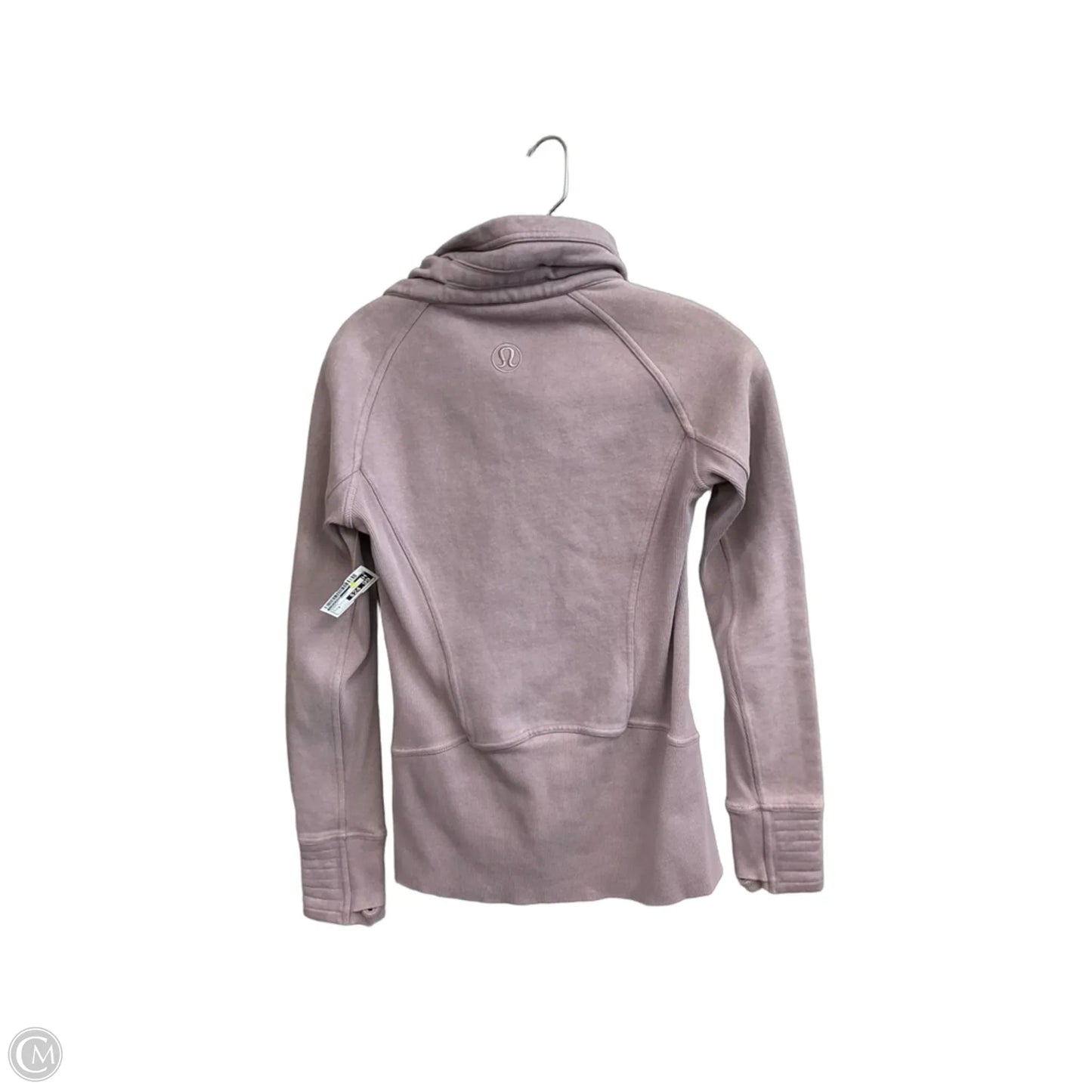 Athletic Jacket By Lululemon In Purple, Size: 4