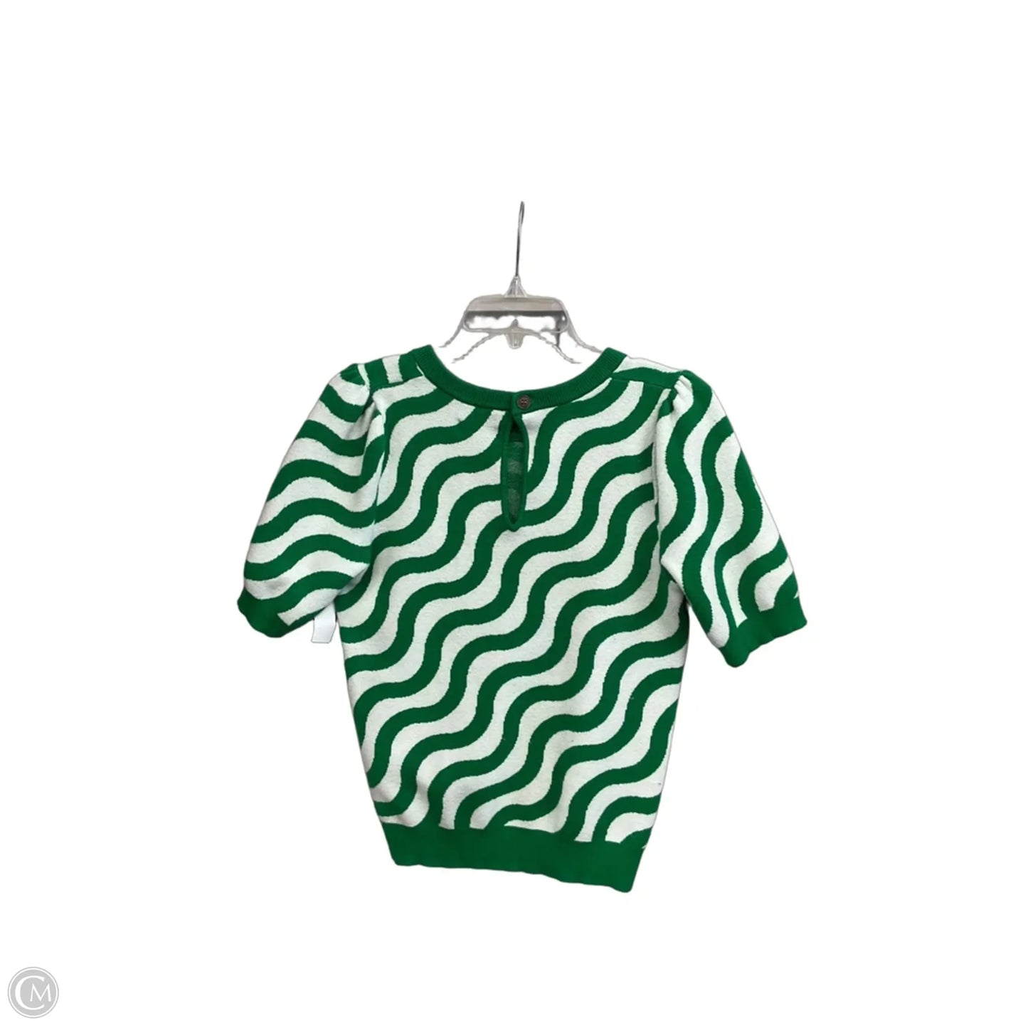 Sweater Short Sleeve By Maeve In Green, Size: M