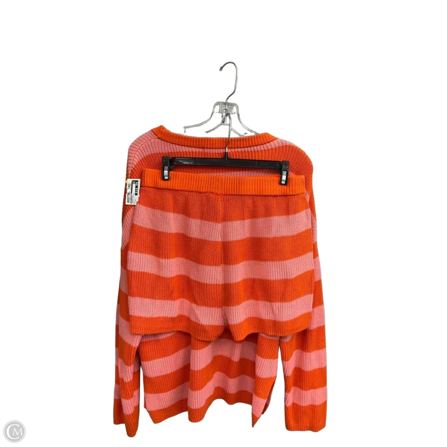Shorts Set By Prettygarden In Striped Pattern, Size: Xl