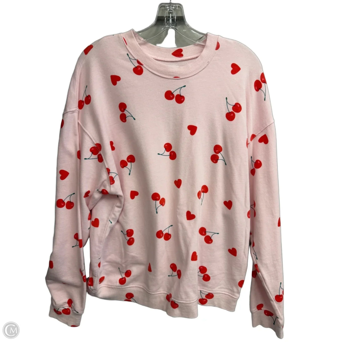 Sweatshirt Crewneck By Grayson Threads In Pink, Size: S