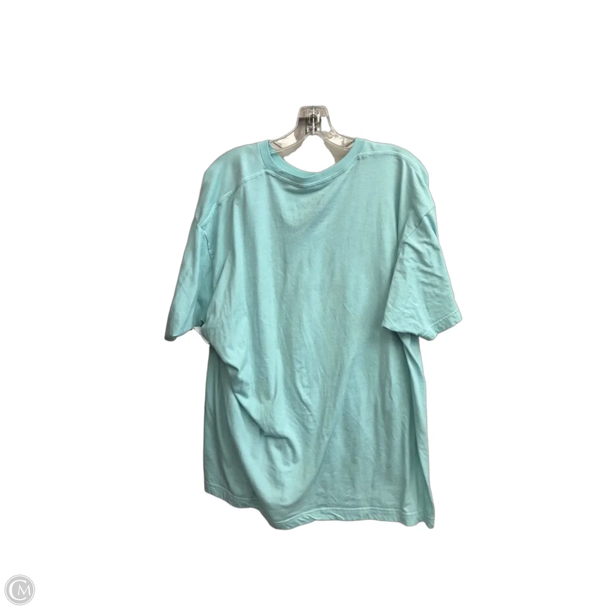 Top Short Sleeve By Clothes Mentor In Blue, Size: 2x