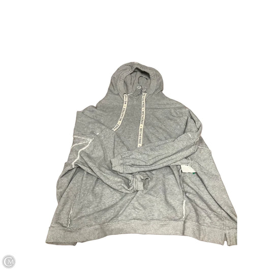 Sweatshirt Hoodie By We The Free In Grey, Size: S
