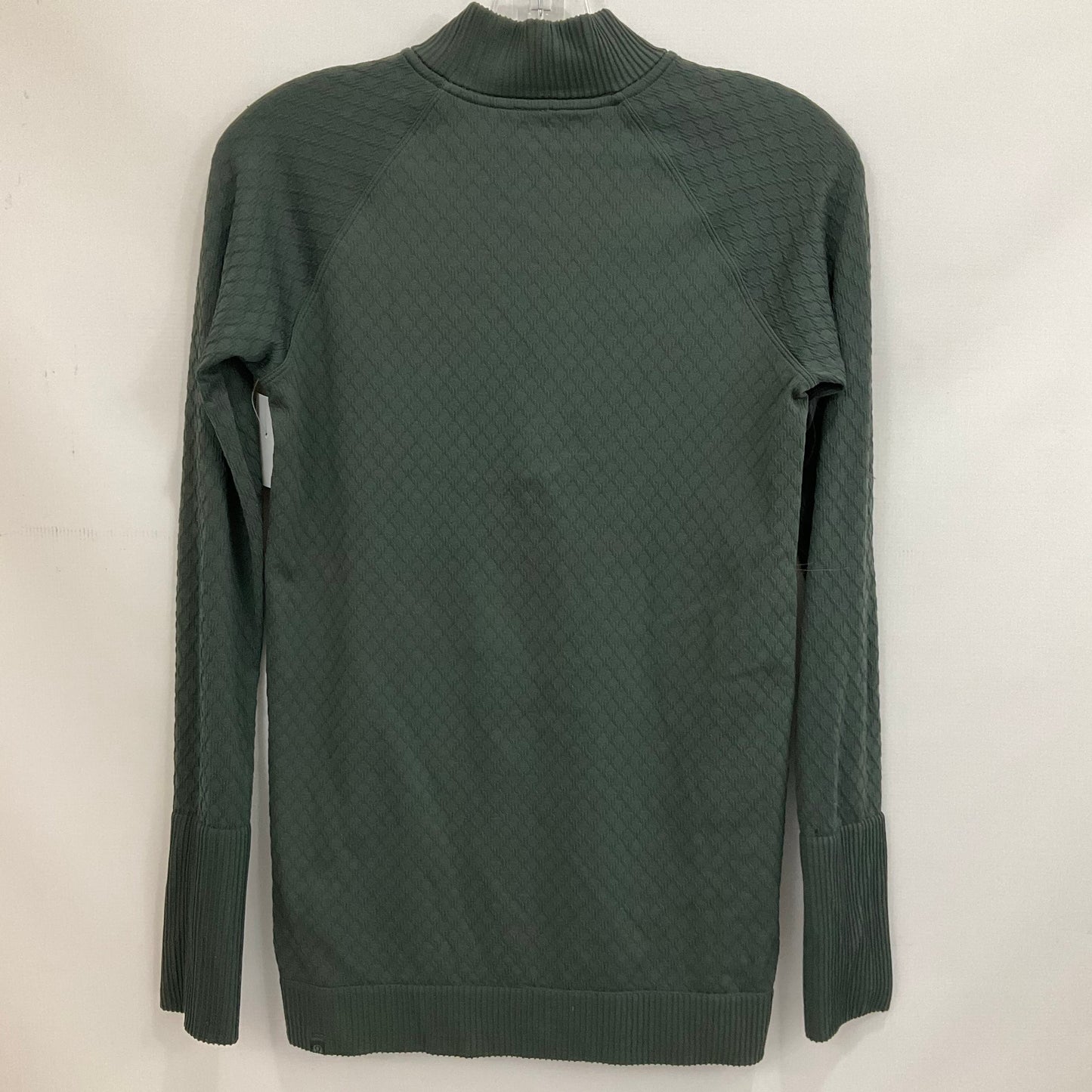 Athletic Top Long Sleeve Collar By Lululemon  Size: 8