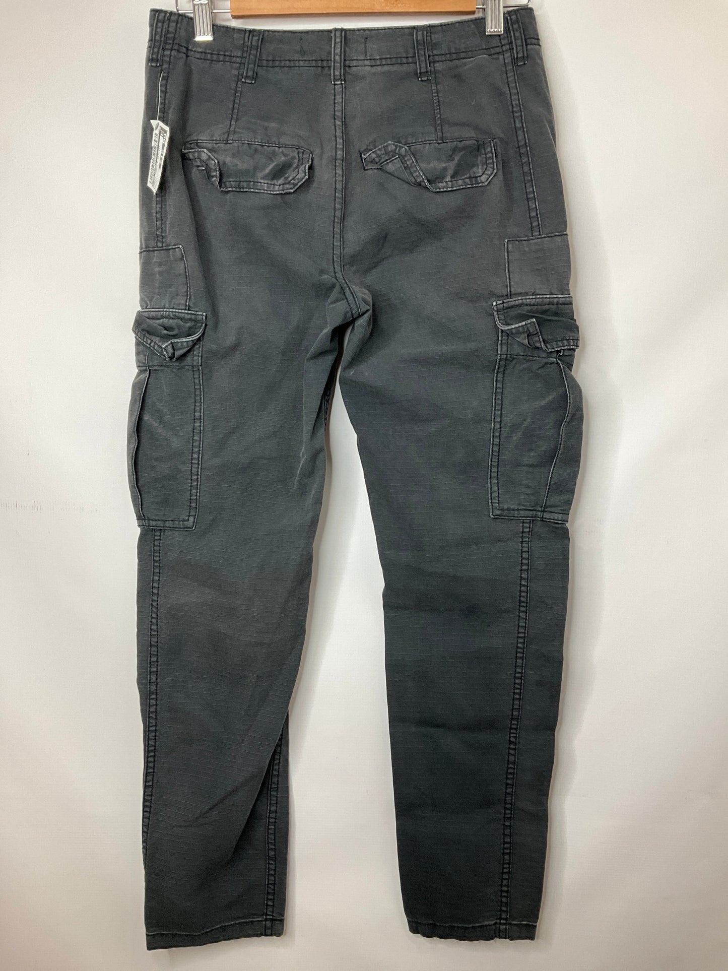 Grey Pants Cargo & Utility Free People, Size 0