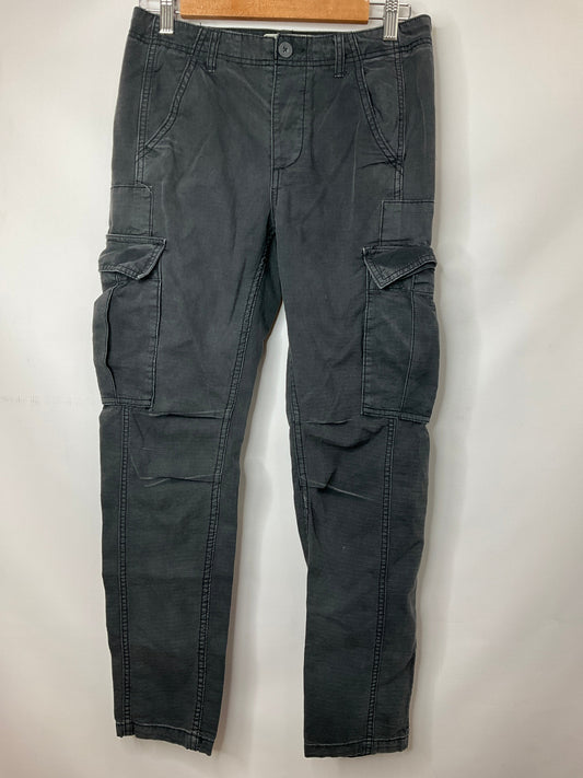 Grey Pants Cargo & Utility Free People, Size 0