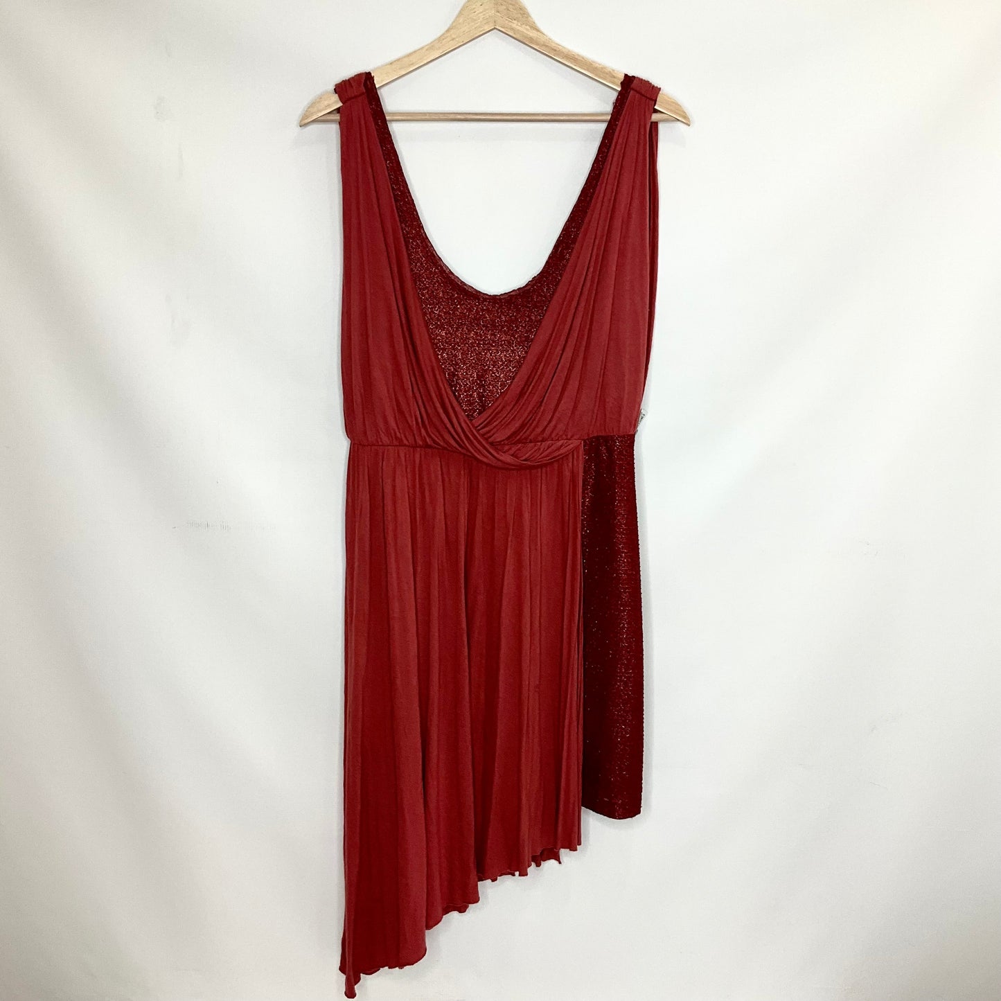 Red Dress Casual Short Free People, Size M