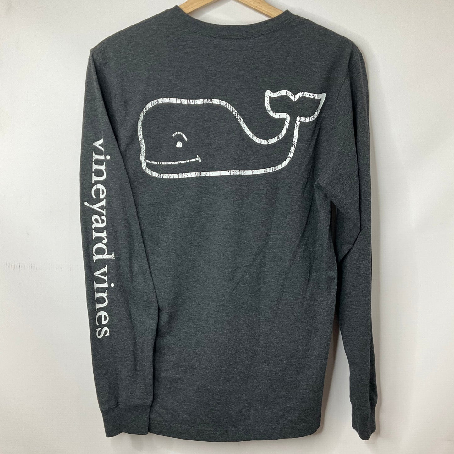 Grey Top Long Sleeve Vineyard Vines, Size Xs