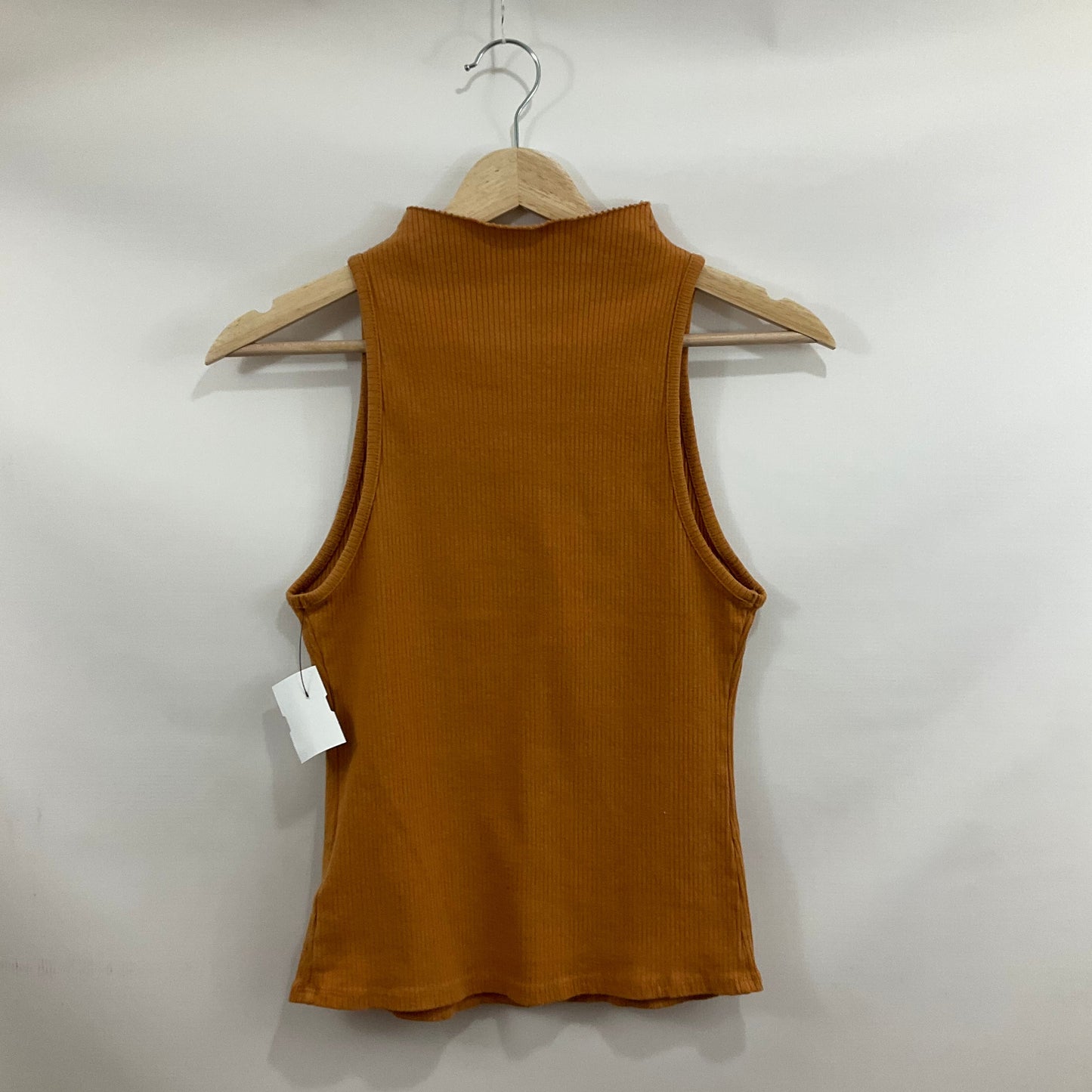 Top Sleeveless By Maeve In Orange, Size: M