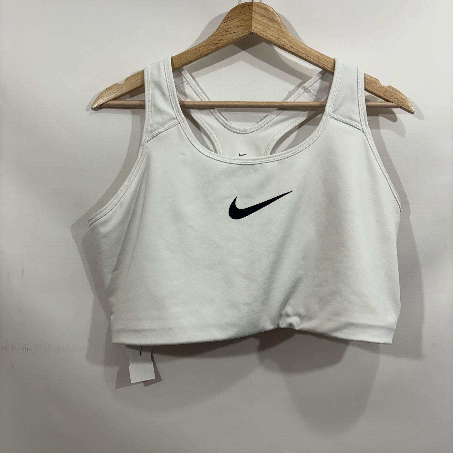 Athletic Bra By Nike Apparel In White, Size: 3x