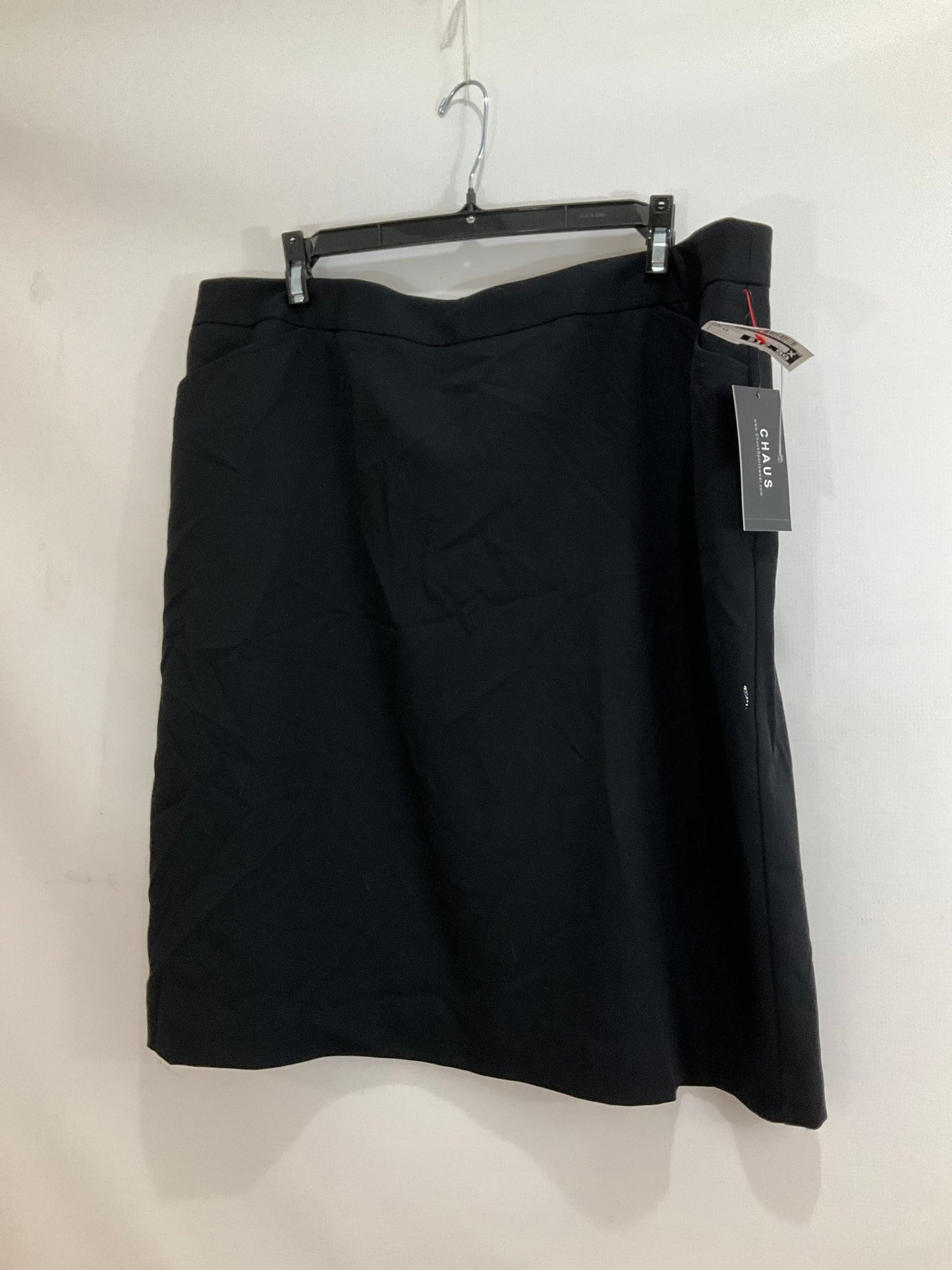 Black Skirt Midi Chaus, Size 16
