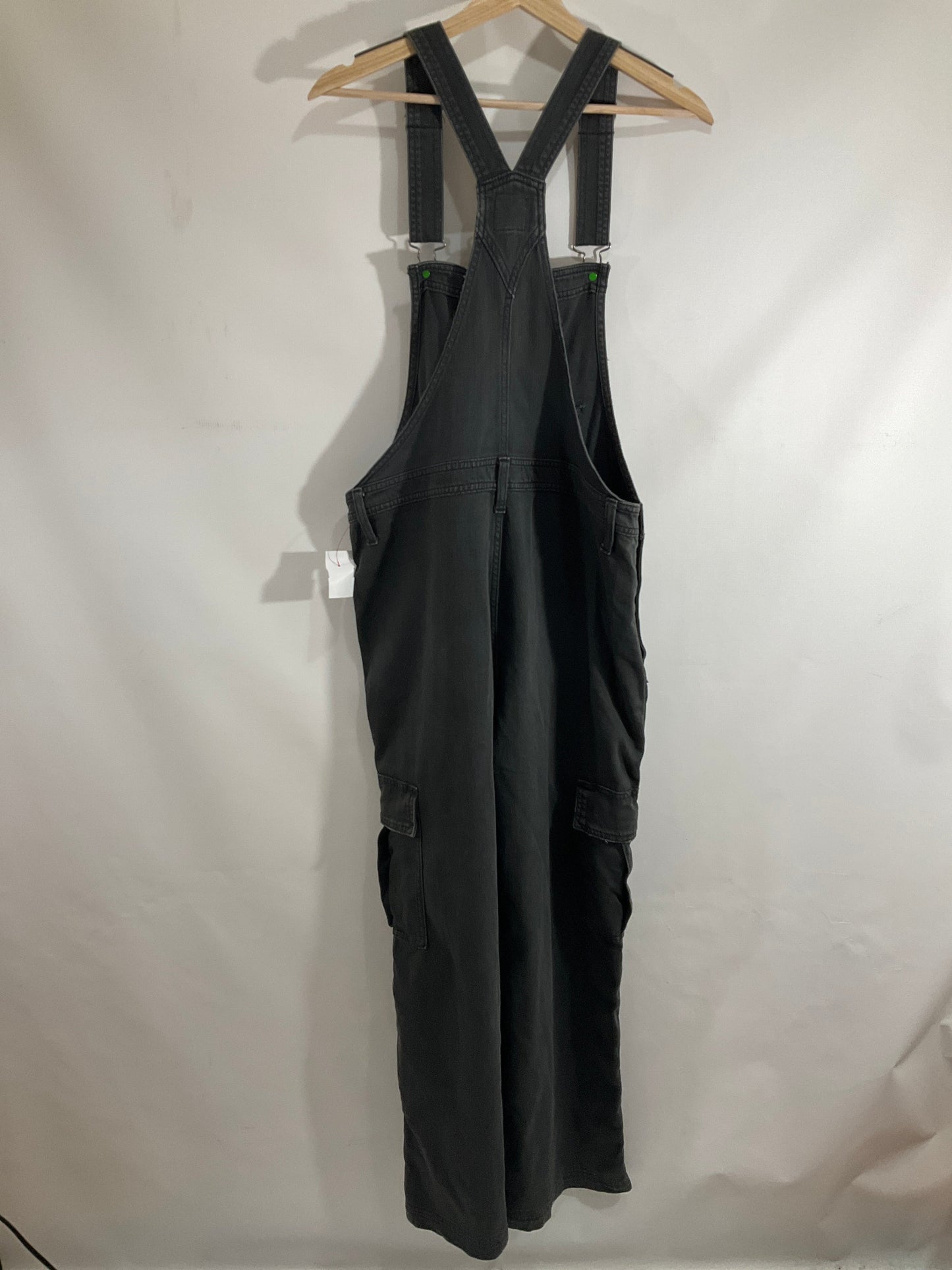 Overalls By Aerie In Black Denim, Size: L