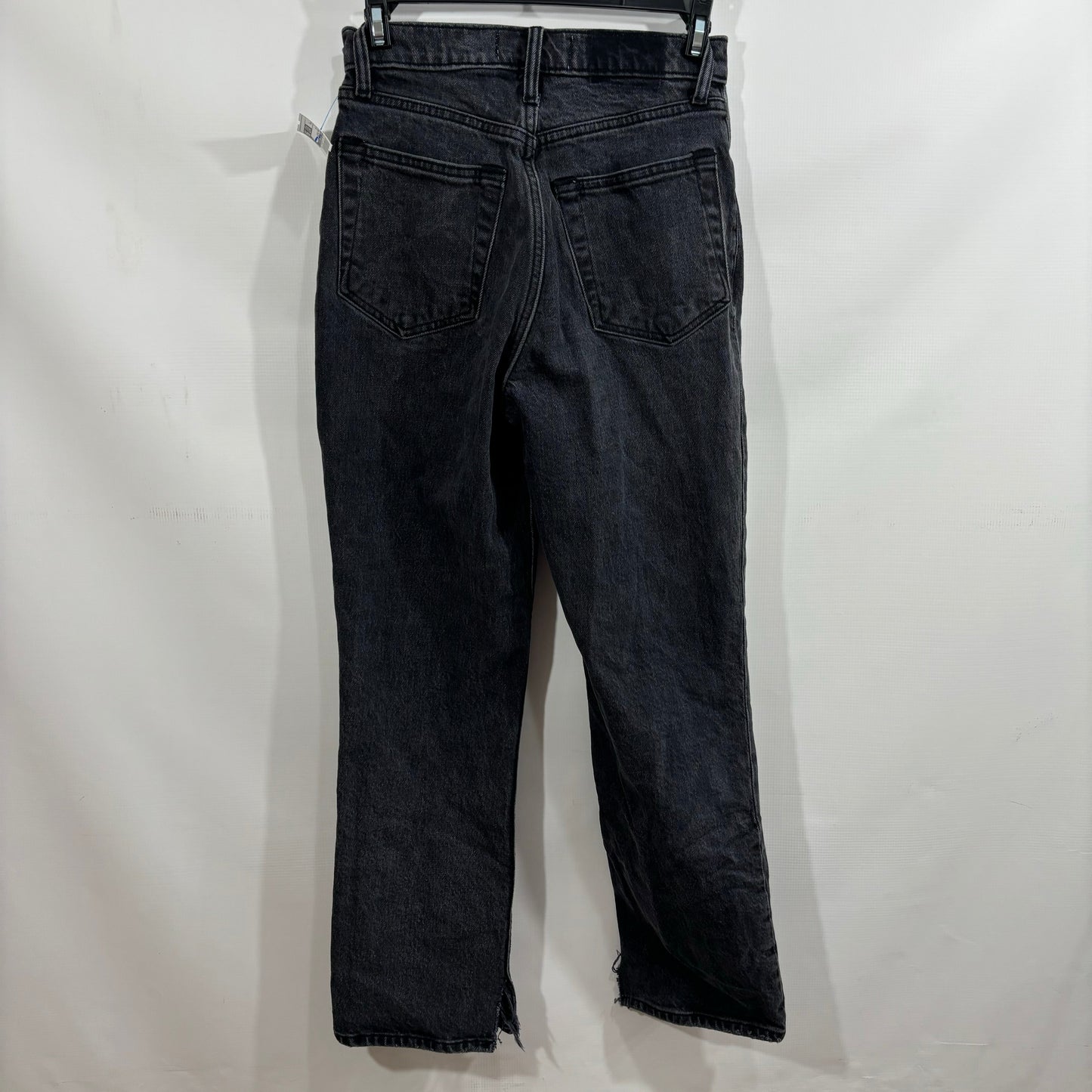 Jeans Straight By Abercrombie And Fitch In Black, Size: 0