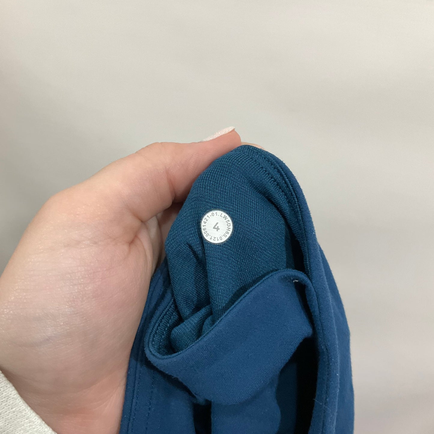 Athletic Leggings By Lululemon In Blue, Size: 4