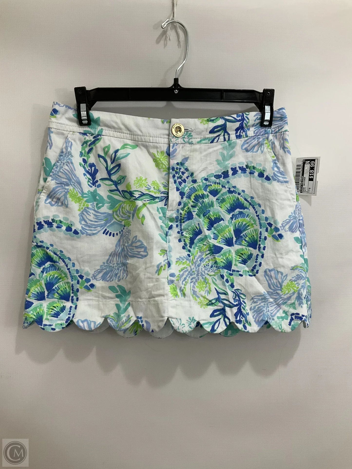 Skort Designer By Lilly Pulitzer In Multi-colored, Size: 0