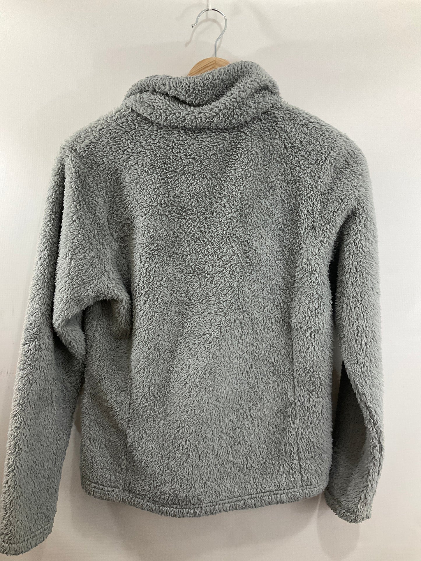 Sweatshirt Collar By Patagonia In Grey, Size: S