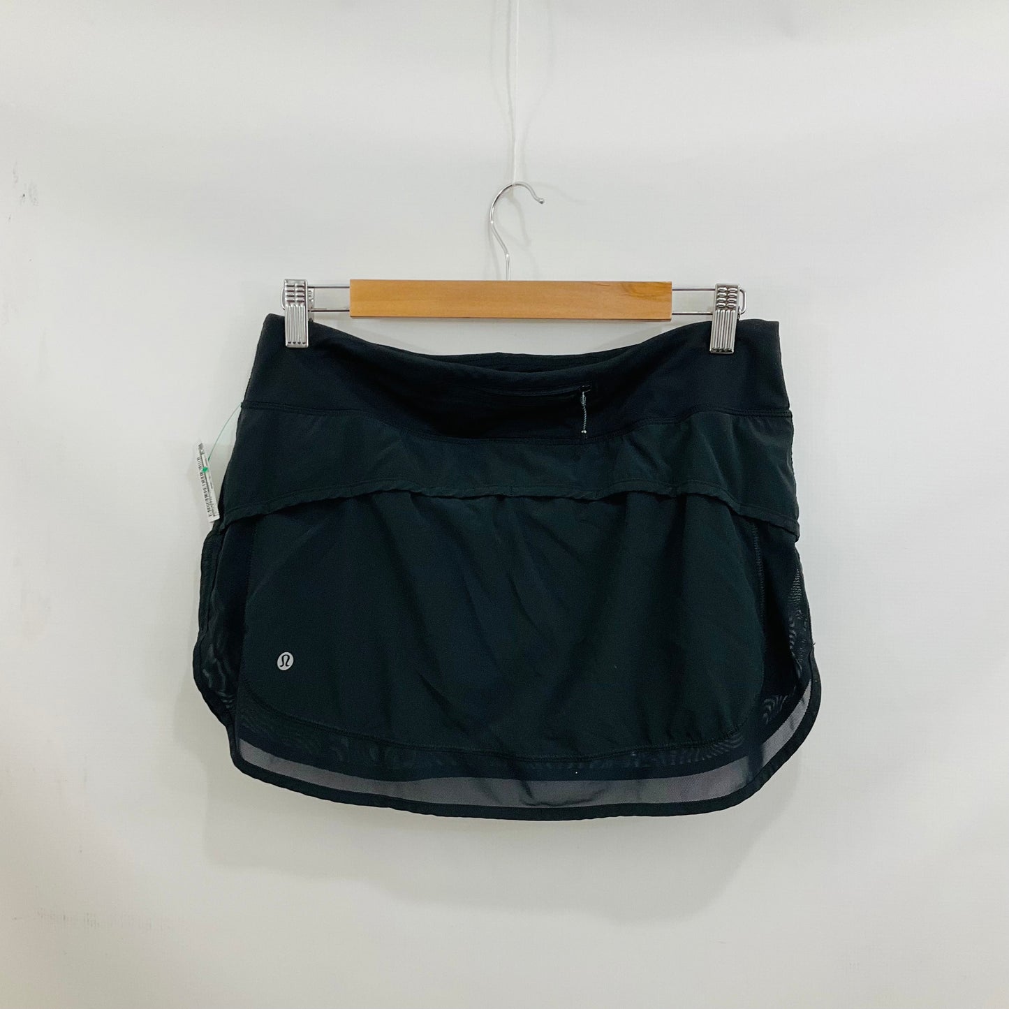 Athletic Skort By Lululemon In Black, Size: 8