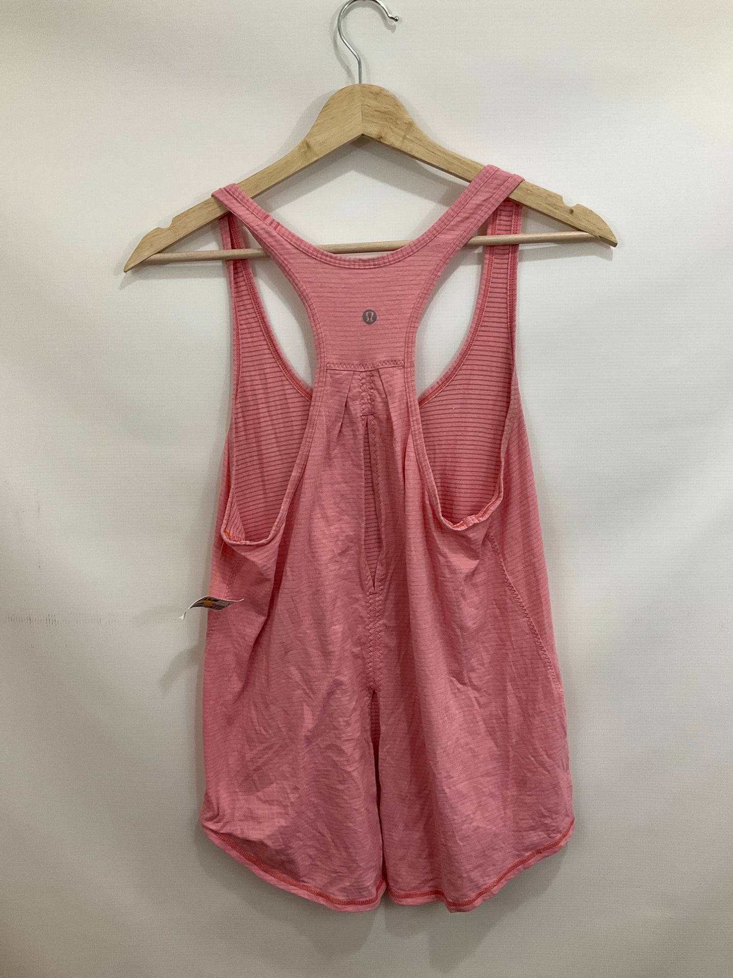 Athletic Tank Top By Lululemon In Pink, Size: 4