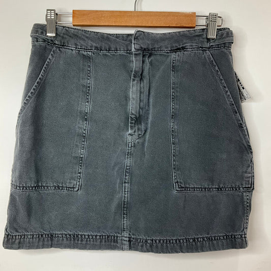 Grey Skirt Mini & Short Free People, Size 8