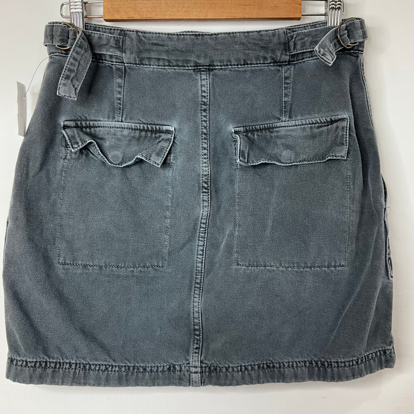 Grey Skirt Mini & Short Free People, Size 8