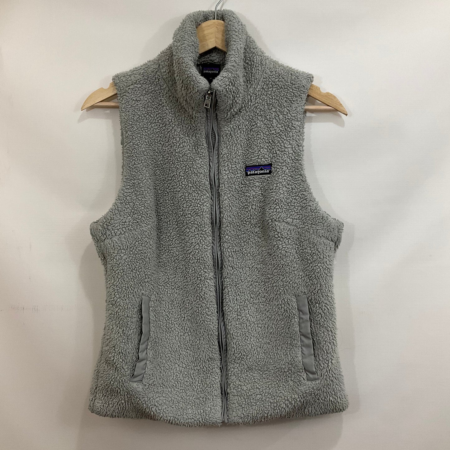 Vest Faux Fur & Sherpa By Patagonia In Grey, Size: M