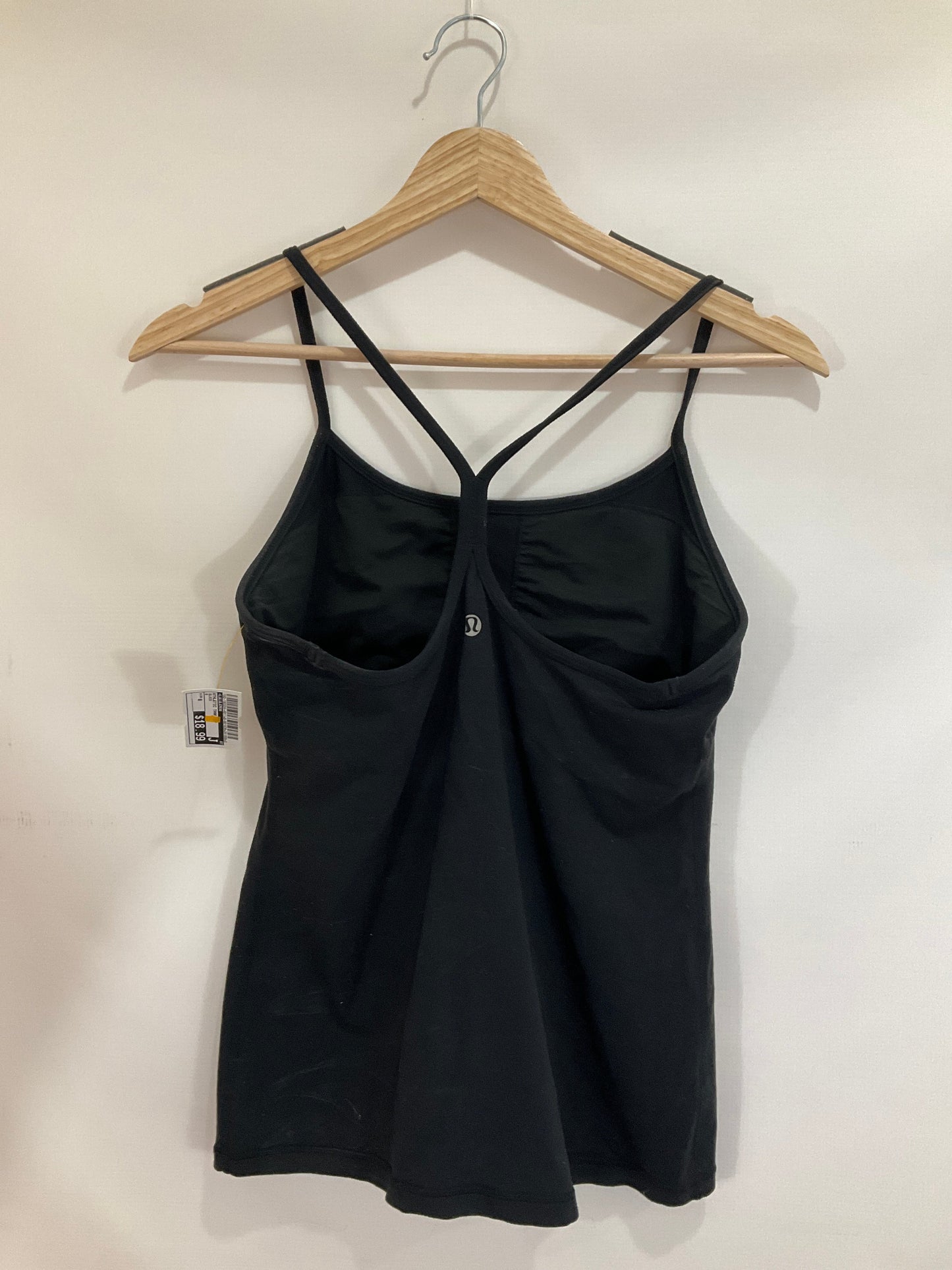 Athletic Tank Top By Lululemon In Black, Size: 8