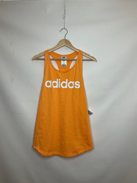 Orange Athletic Tank Top Adidas, Size L