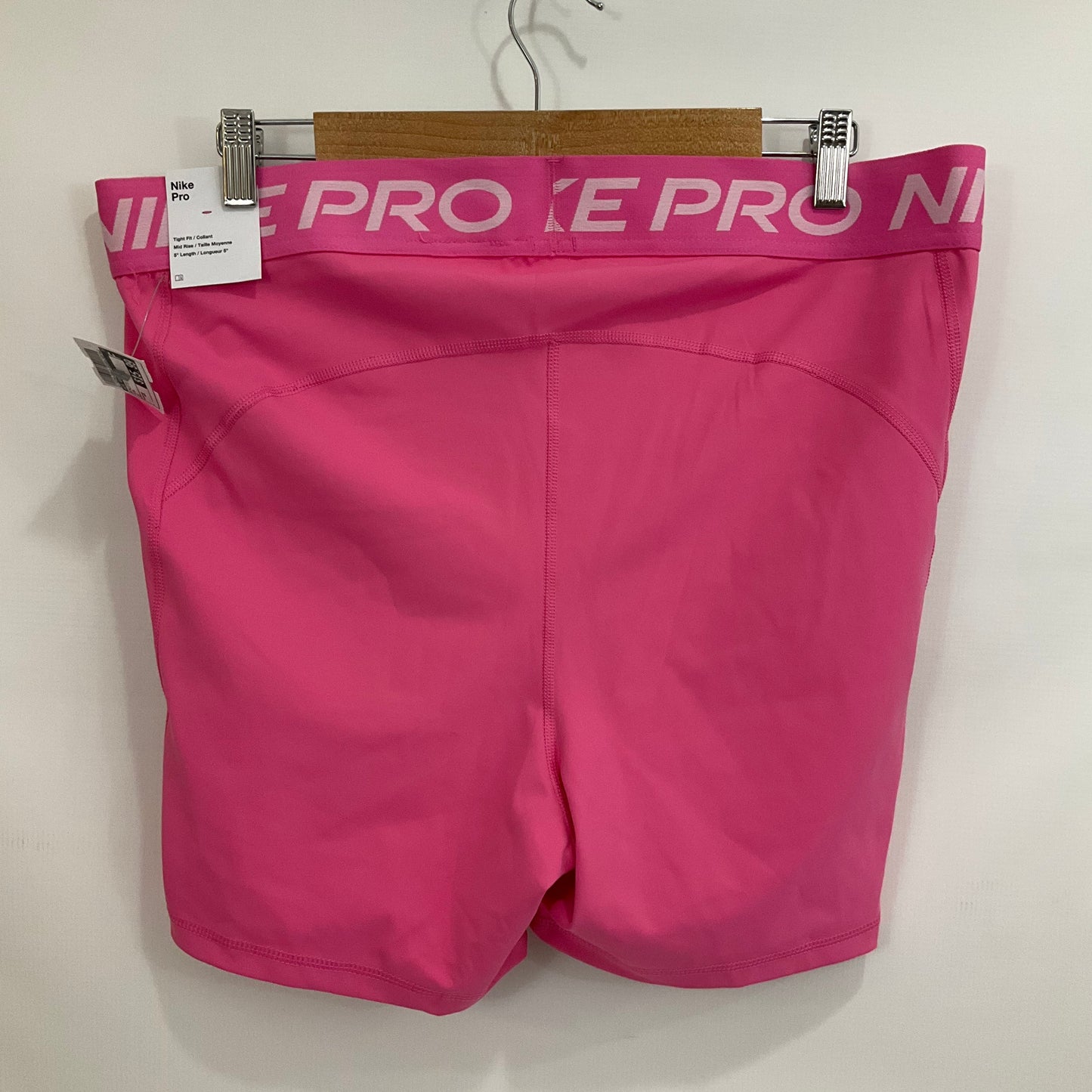 Pink Athletic Shorts Nike Apparel, Size 2x