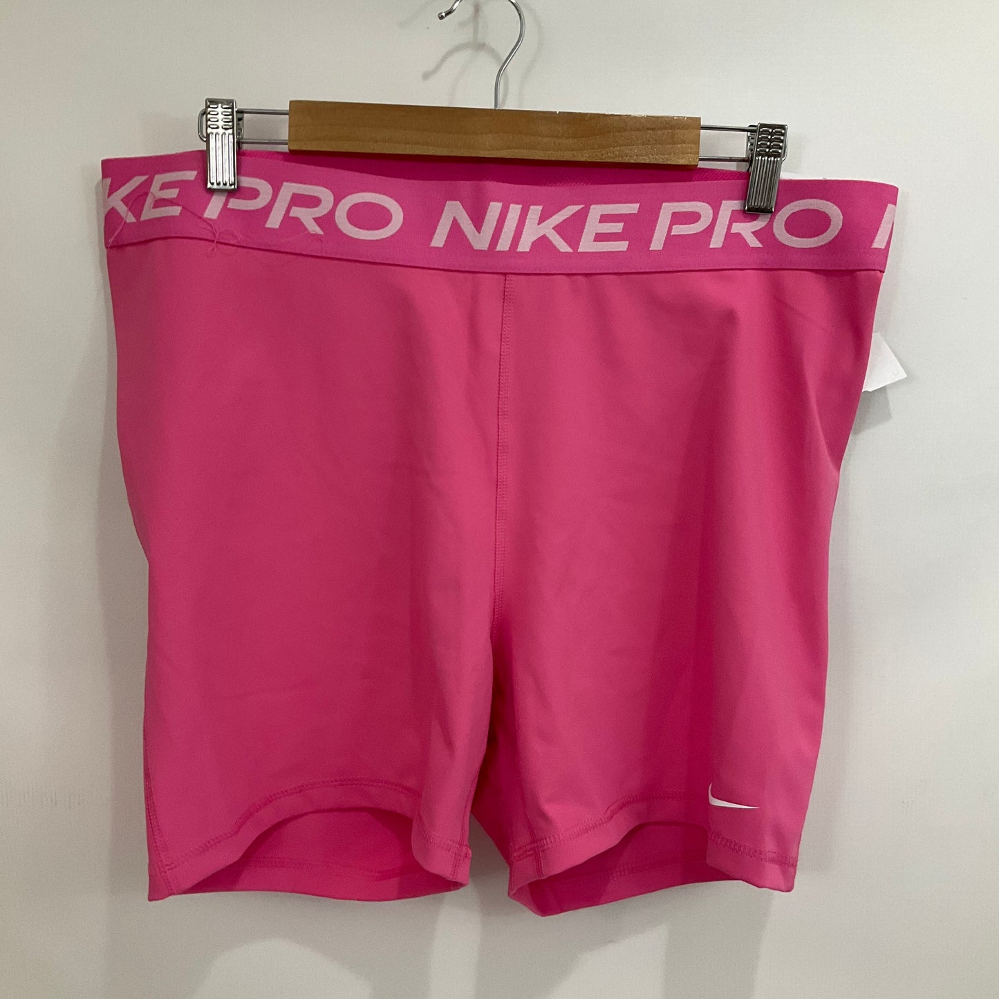 Pink Athletic Shorts Nike Apparel, Size 2x
