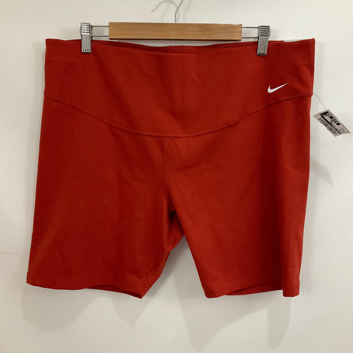 Orange Athletic Shorts Nike Apparel, Size 2x