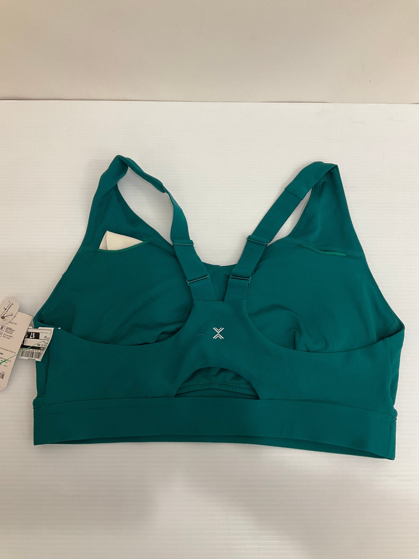 Athletic Bra By Xersion In Green, Size: 1x