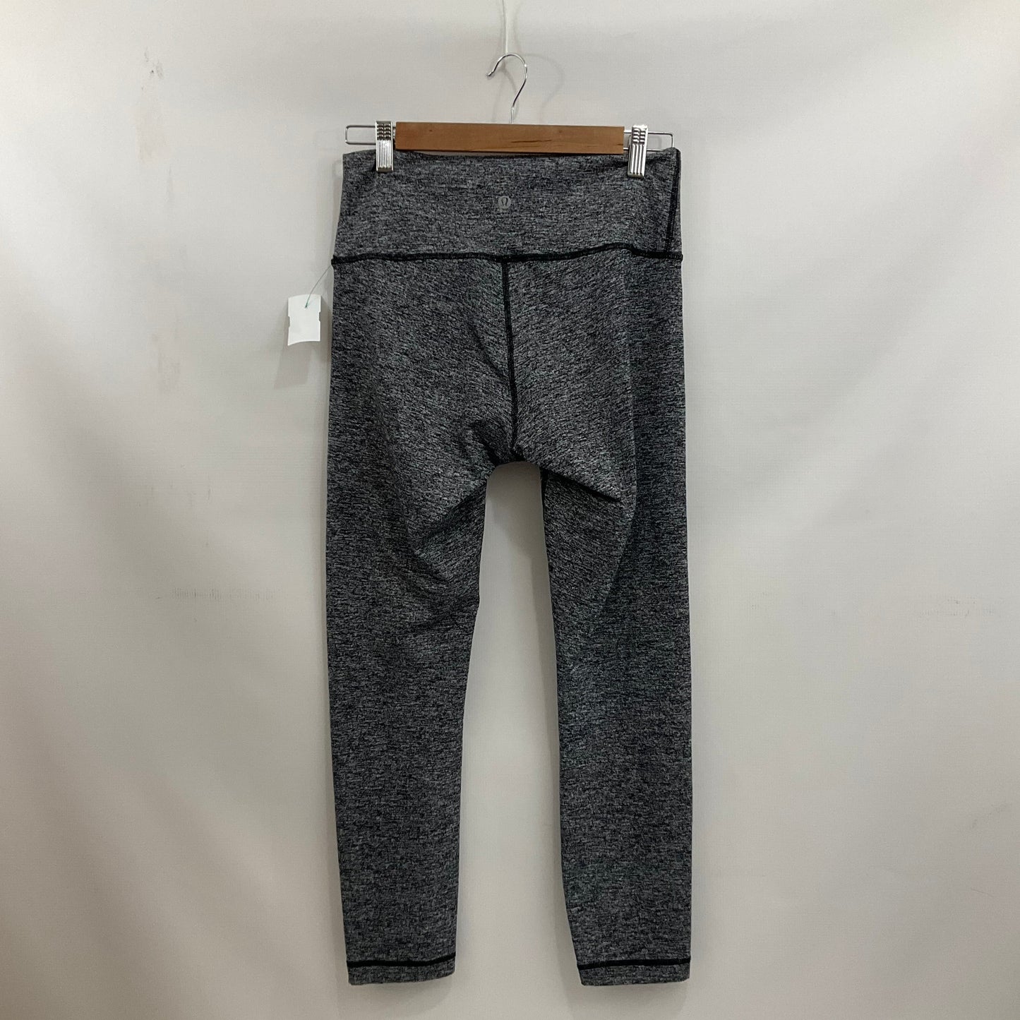 Athletic Leggings By Lululemon In Grey, Size: 8