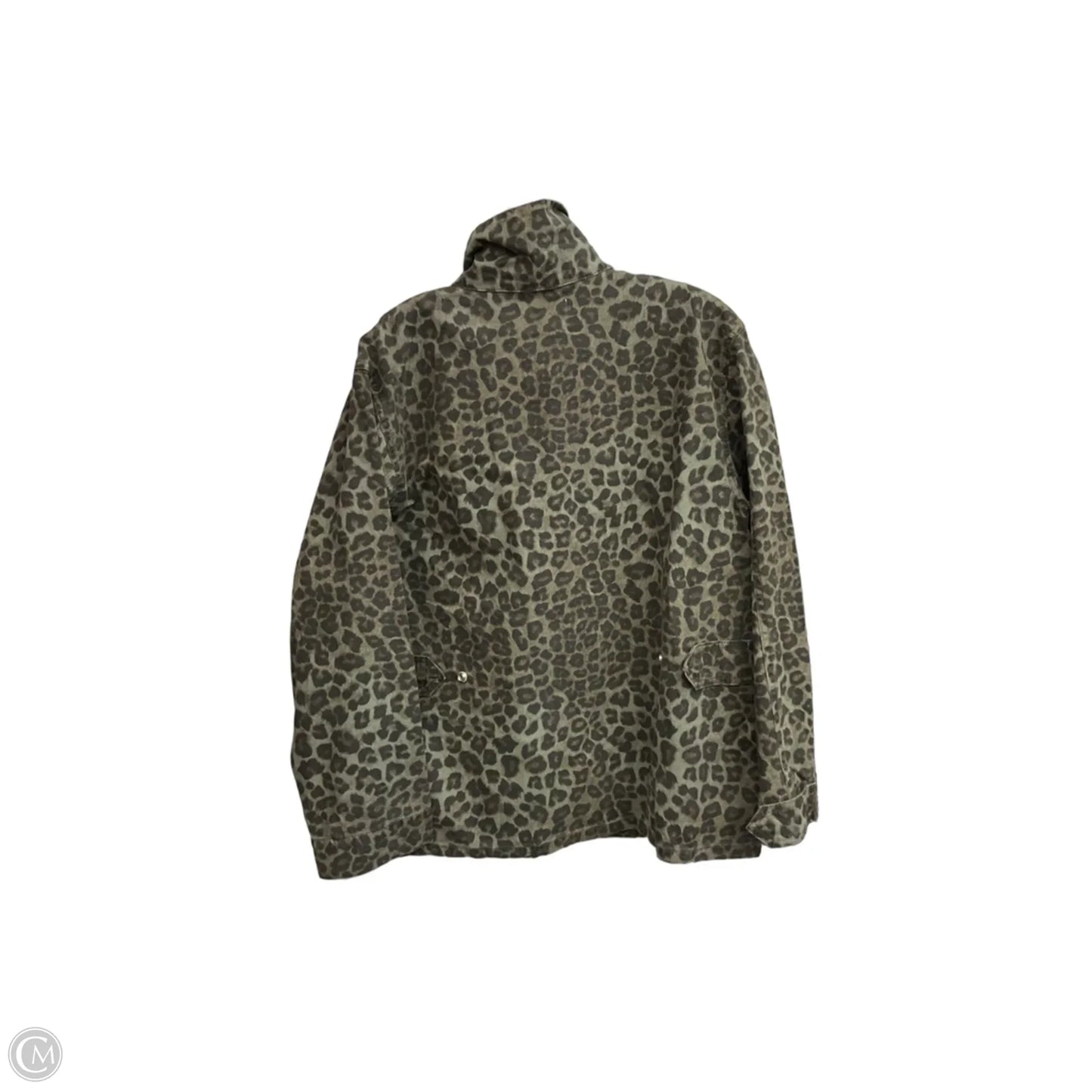 Jacket Other By Good American In Animal Print, Size: L