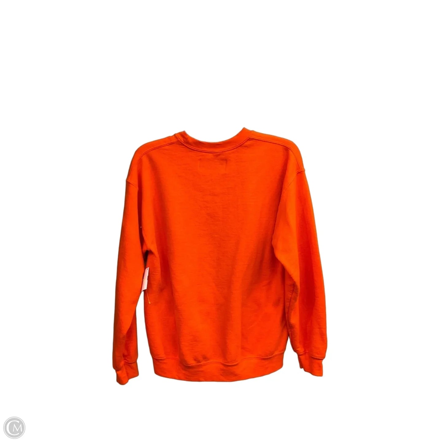 Sweatshirt Crewneck By Clothes Mentor In Orange, Size: M