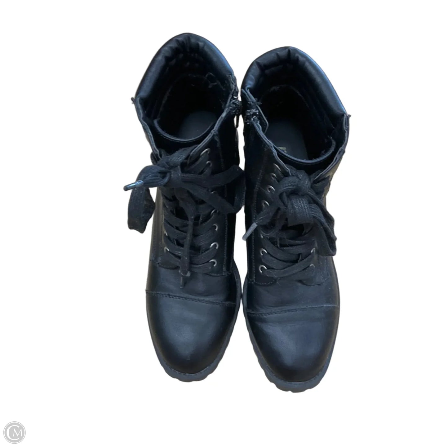 Boots Combat By Madden Girl In Black, Size: 6.5