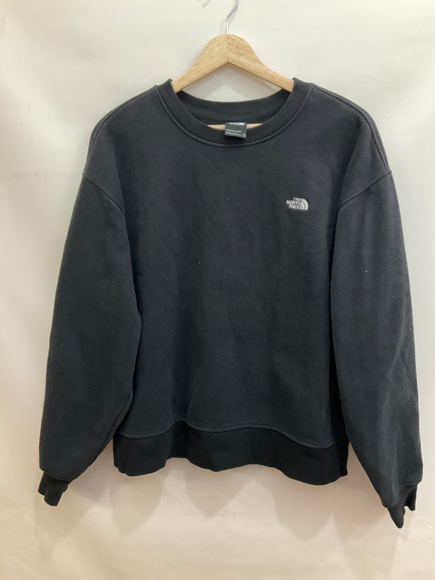 Sweatshirt Crewneck By The North Face In Black, Size: Xs