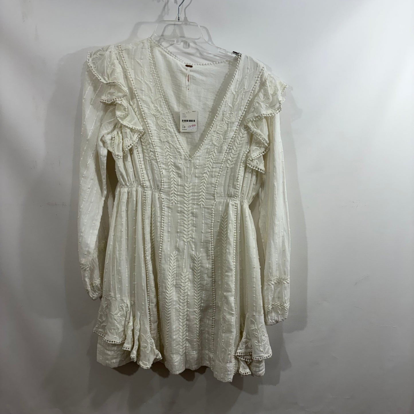 Dress Casual Midi By Free People In White, Size: 10