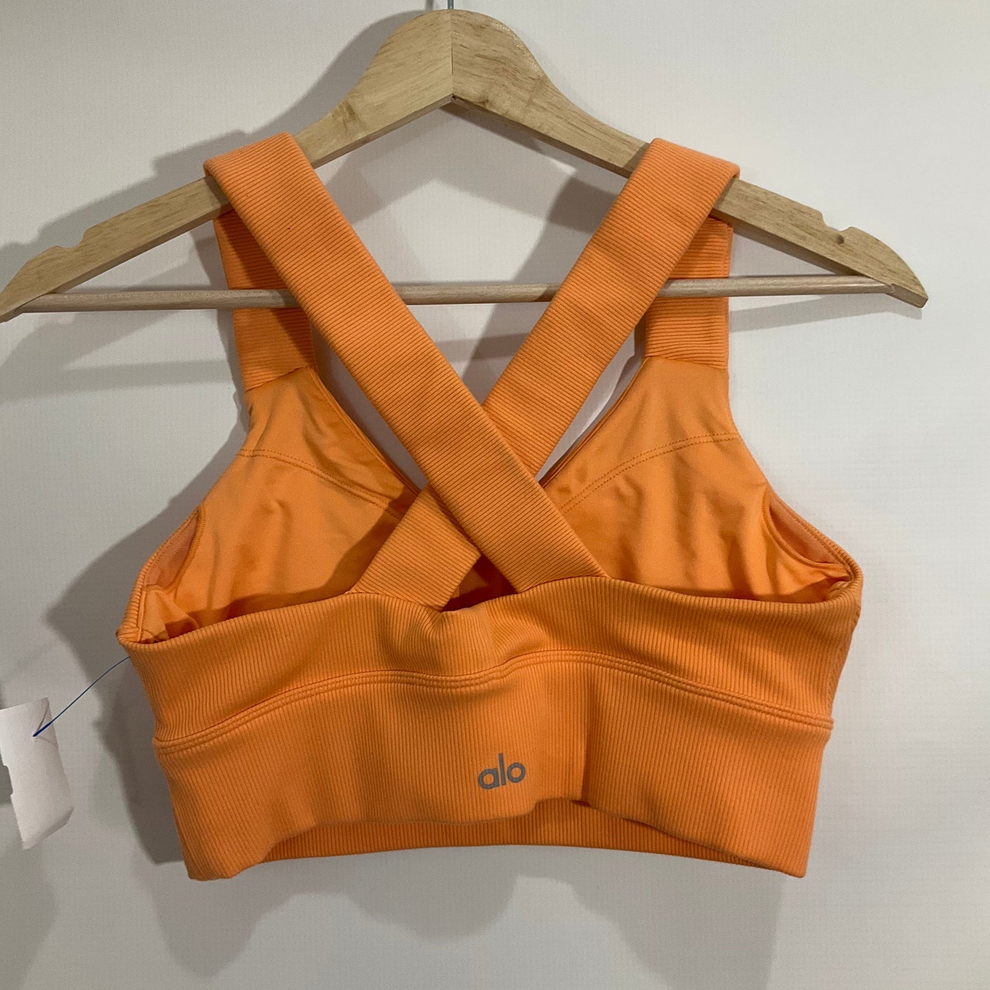 Athletic Bra By Alo In Orange, Size: Xs