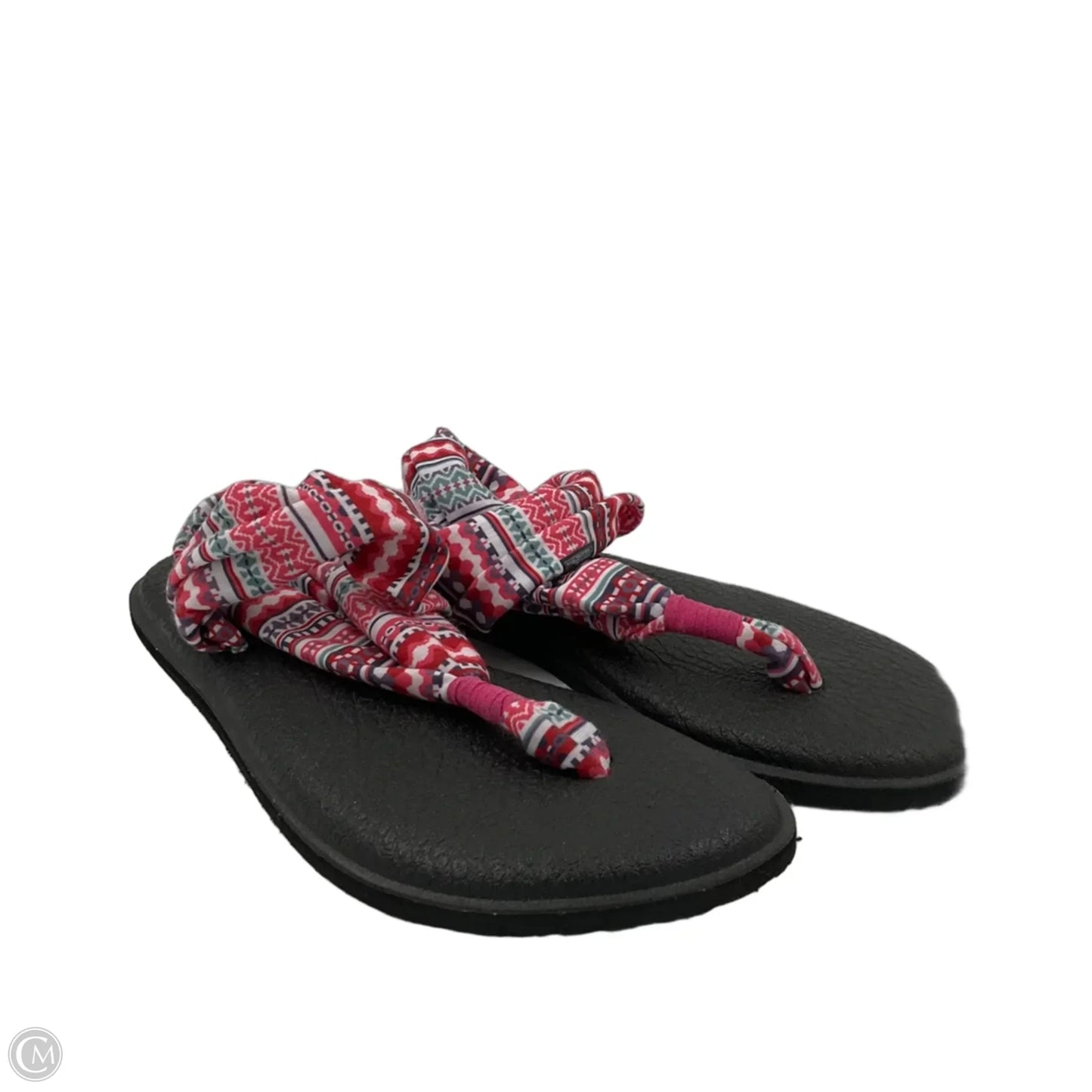Sandals Flats By Sanuk In Red, Size: 8