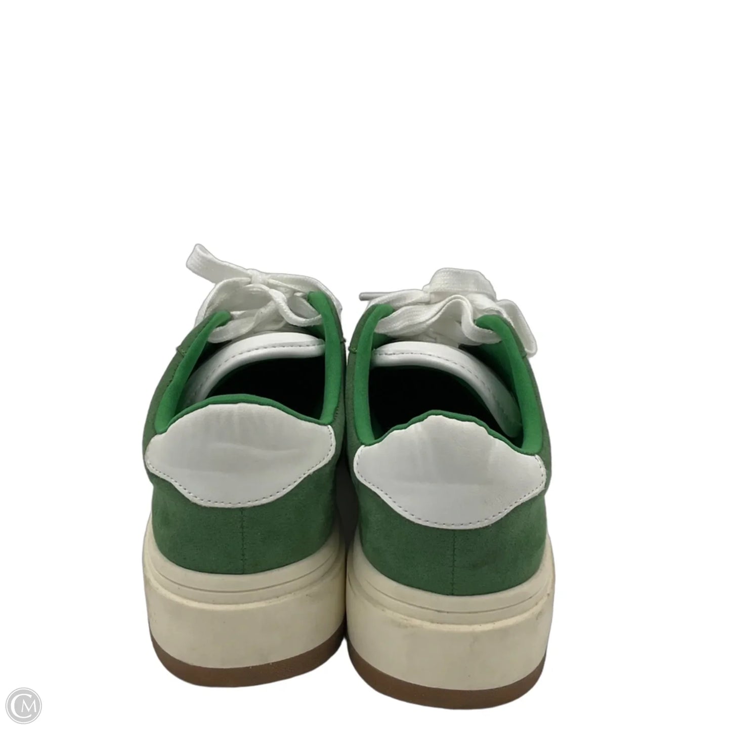 Shoes Sneakers By Clothes Mentor In Green, Size: 8.5