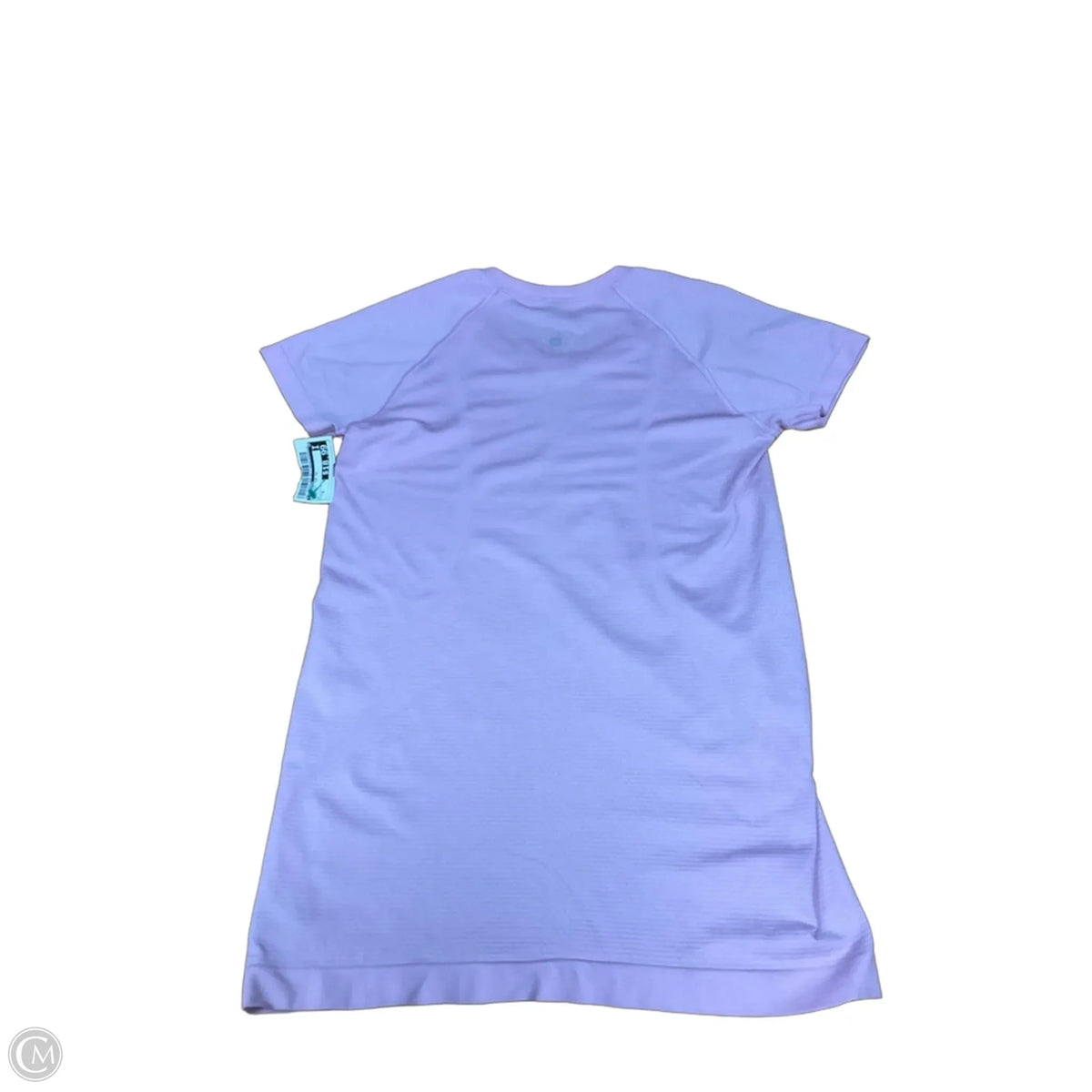 Athletic Top Short Sleeve By Lululemon In Pink, Size: 6
