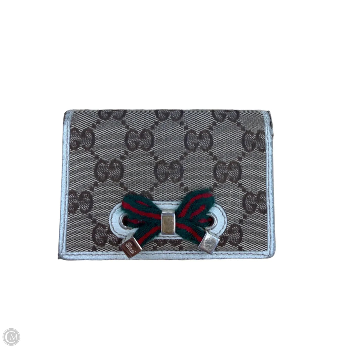 Wallet Luxury Designer By Gucci, Size: Small
