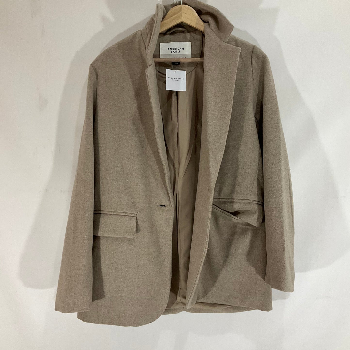 Coat Other By American Eagle In Tan, Size: M