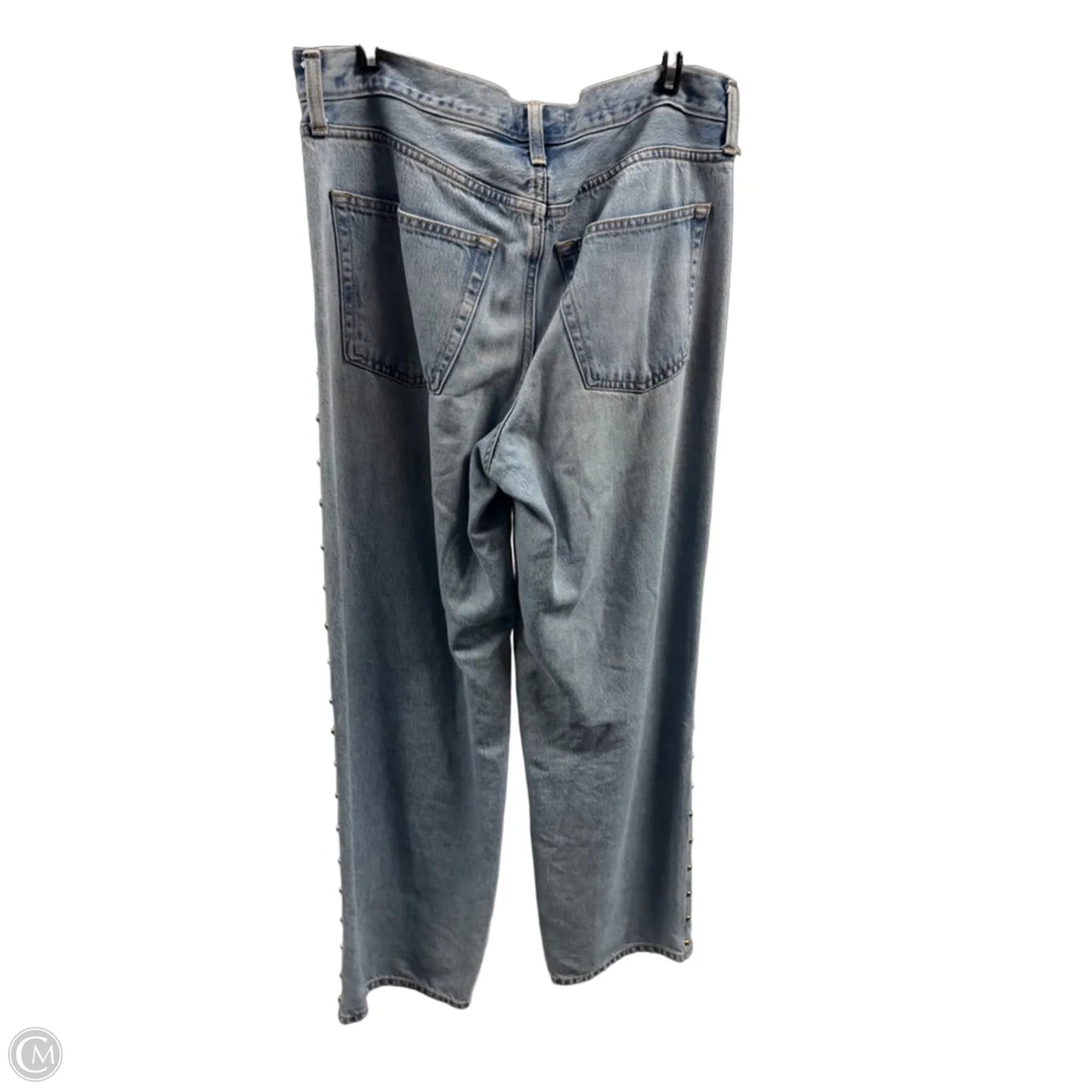 Jeans Wide Leg By Universal Thread In Blue Denim, Size: 8