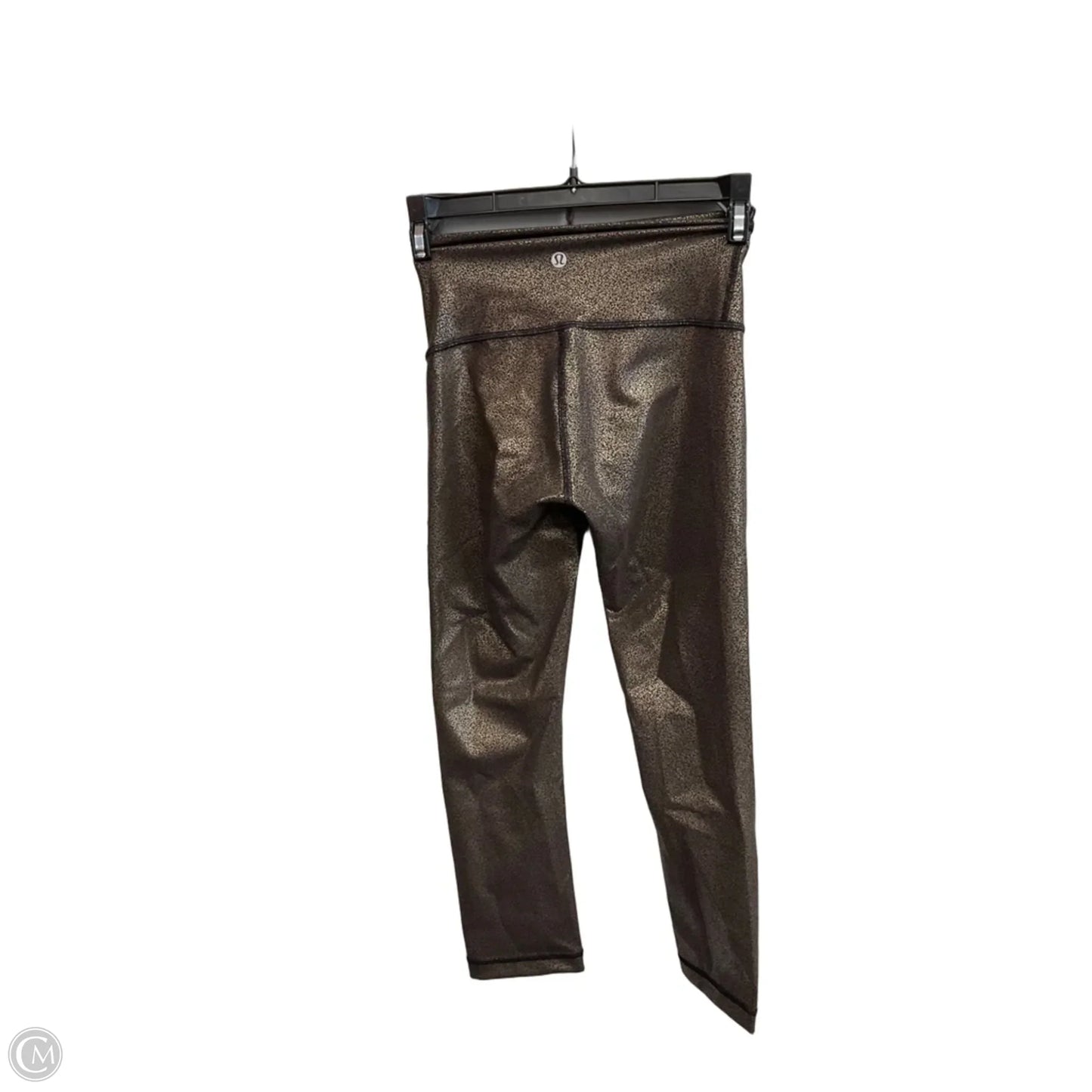 Athletic Leggings By Lululemon In Gold, Size: 2